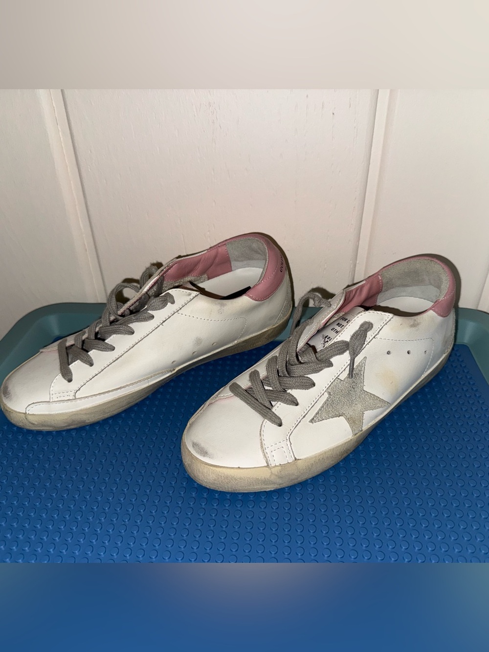 Golden Goose Women’s Superstar Shoes, EU Size 38, Gently Used